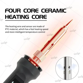 หัวแร้งบัดกรี 100W ปรับอุณหภูมิได้ จอLCD หัวแร้งไฟฟ้า เครื่องเชื่อมDigital display Soldering Iron