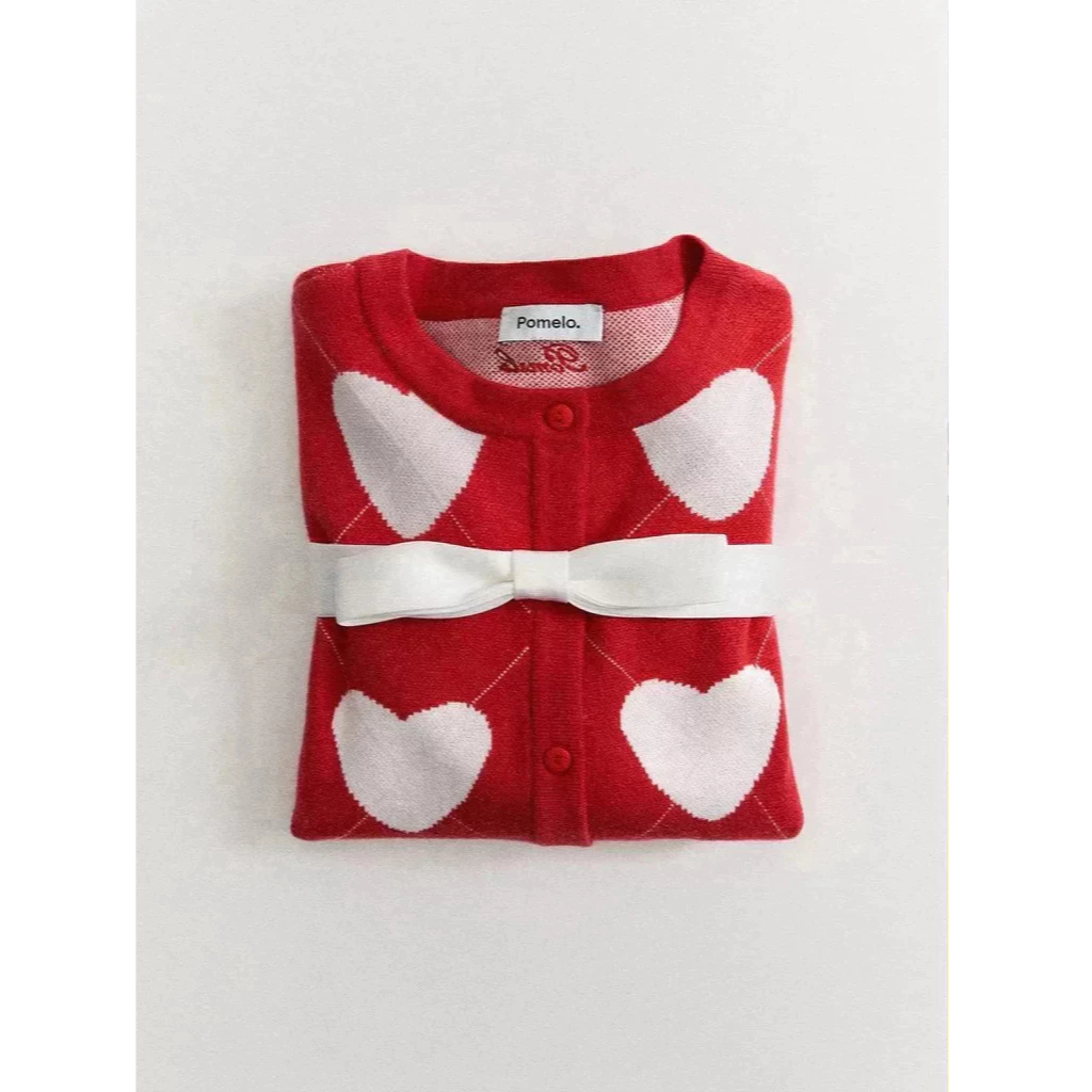 [Pomelo] เสื้อคาร์ดิแกน Heartfelt / Heartfelt Cardigan
