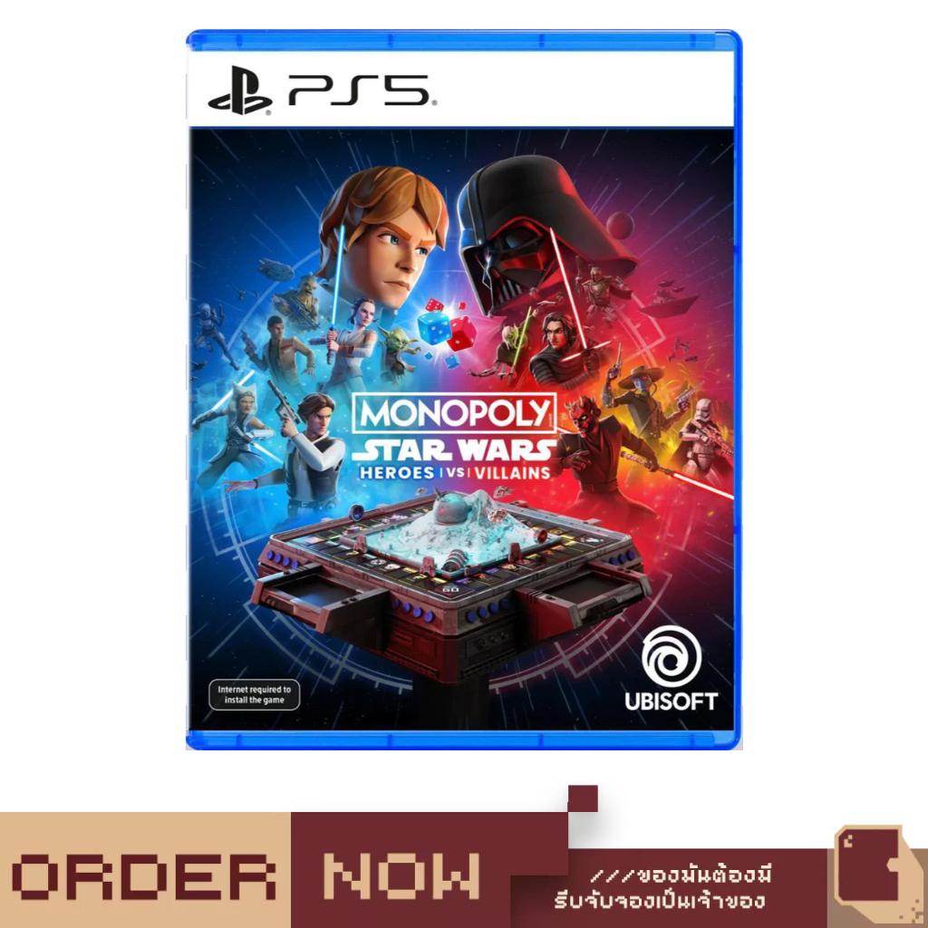 [Pre Order 2026-06-11 ]  PS5 Monopoly: Star Wars Heroes vs. Villains  [bY ClaSsIC GaME]
