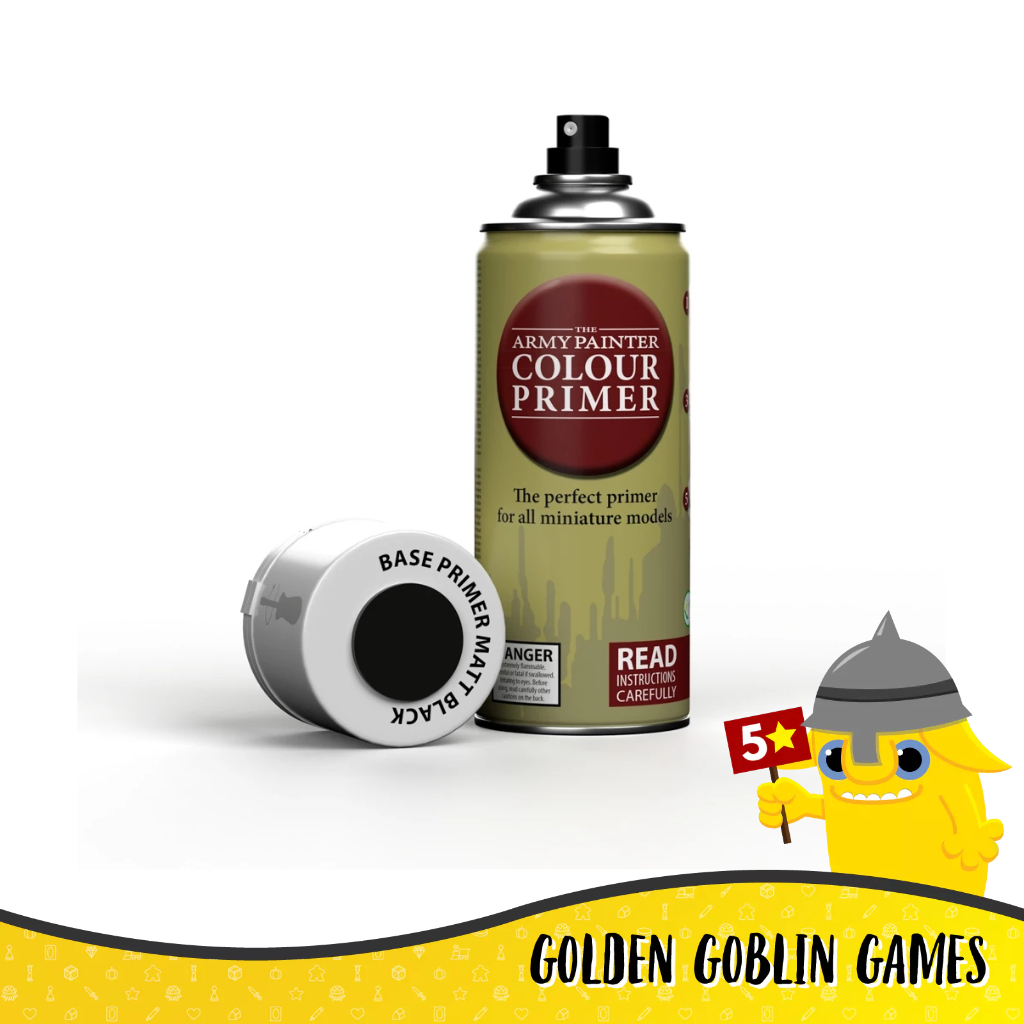 The Army Painter: Colour Primer: Matt Black