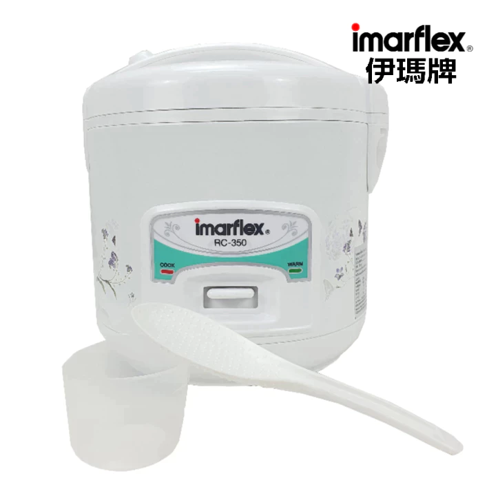 IMARFLEX_22 หม้อหุงข้าวอุ่นทิพย์ อลูมิเนียม แบบเคลือบ 1 ลิตร RC-350