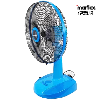 IMARFLEX_1 พัดลม ตั้งโต๊ะ สีทูโทน 16 นิ้ว IF-970X