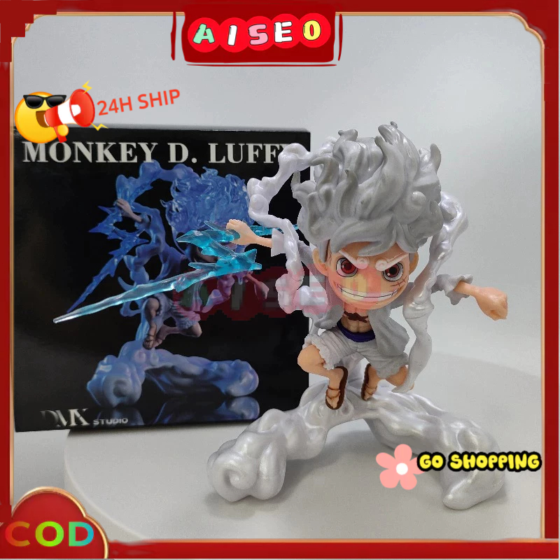 ของสะสมระดับคอลเลคเตอร์ ฟิกเกอร์ One Piece รุ่น Gear 5 Nika Luffy, Luffy ผมขาว, Nika Luffy รูปแบบ Q/