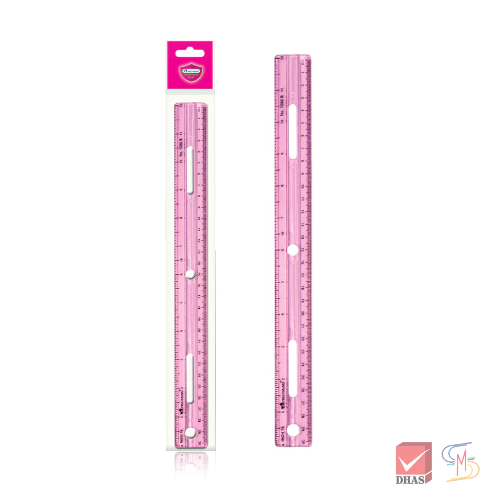 Master Art มาสเตอร์อาร์ต ไม้บรรทัด 1280 B จำนวน 1 อัน