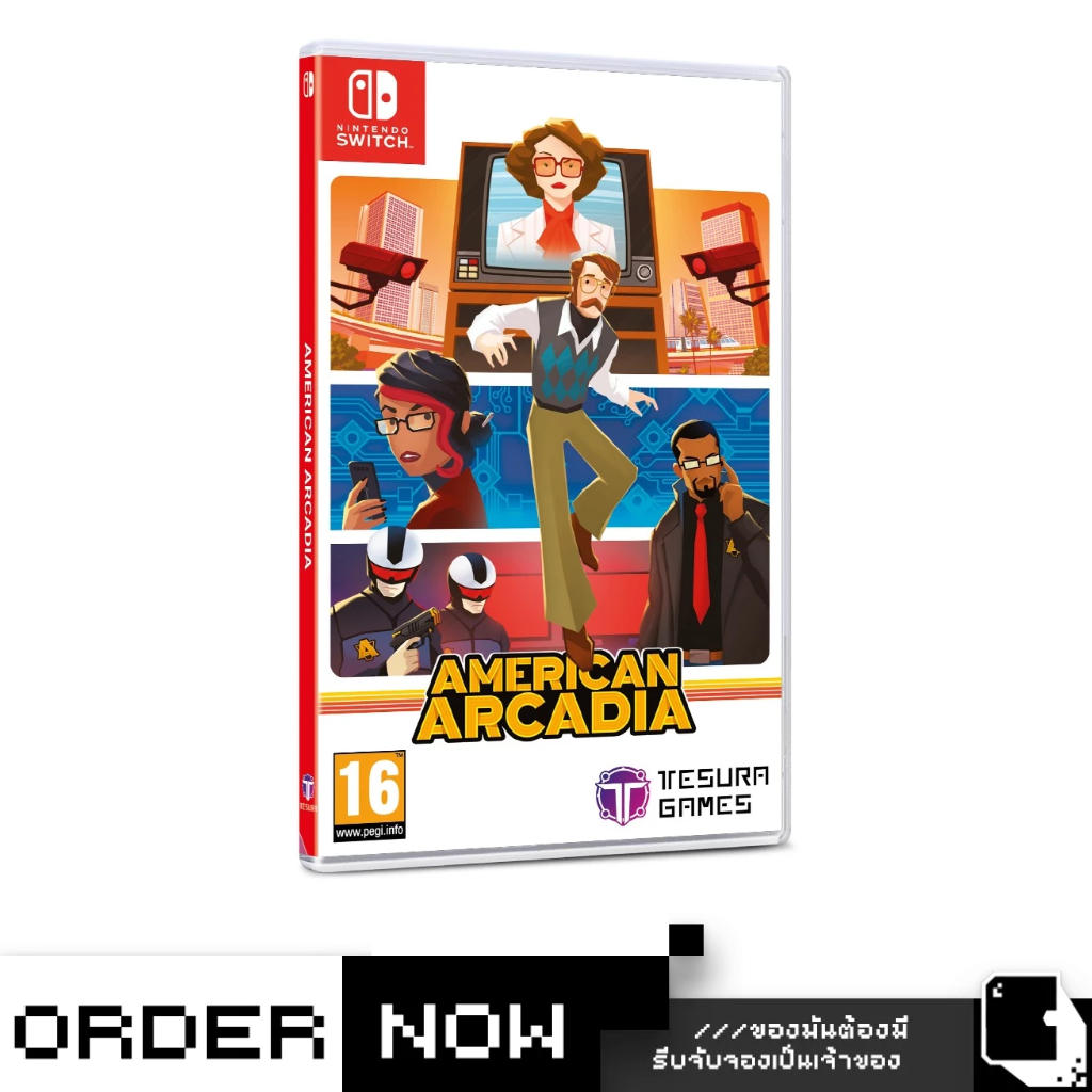 Pre-Order (จำหน่าย 02-Oct-2026) | Nintendo Switch™ NSW  American Arcadia (By ClaSsIC GaME)