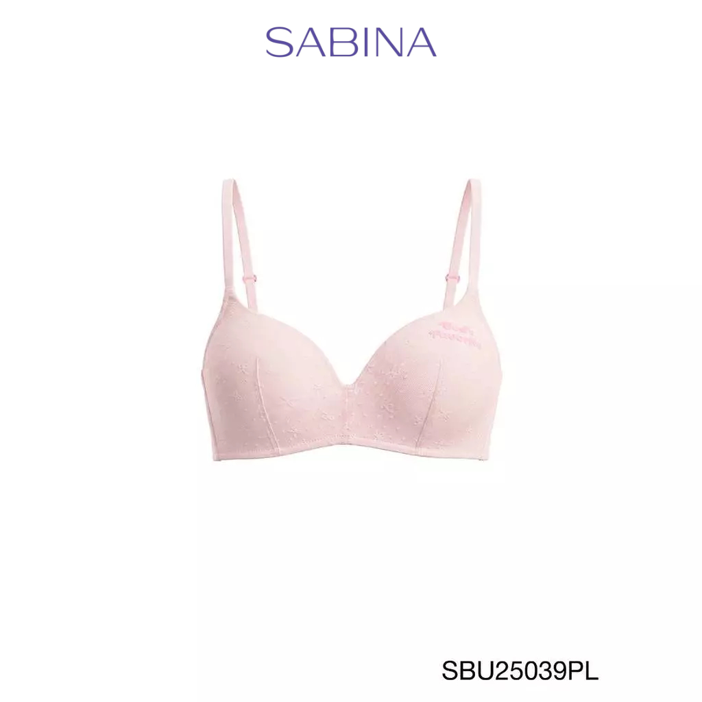 Sabina Pretty Perfect Level 1 เสื้อชั้นใน ไร้โครง รหัส SBU25039