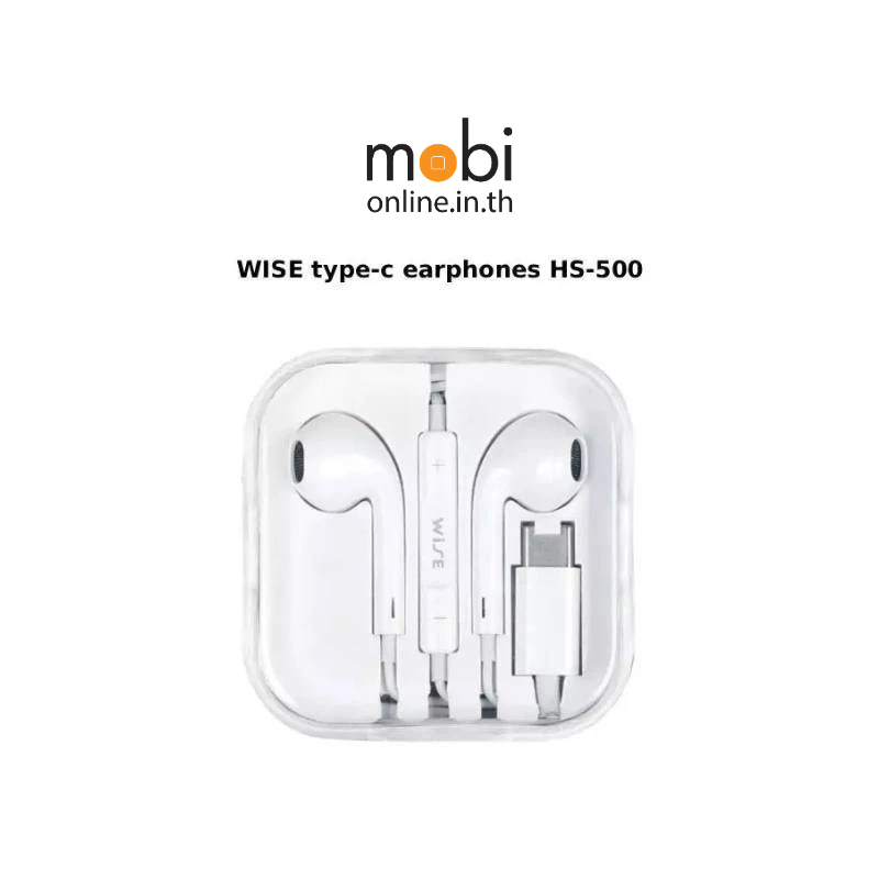 WISE หูฟัง Type-C Stereo Earphones