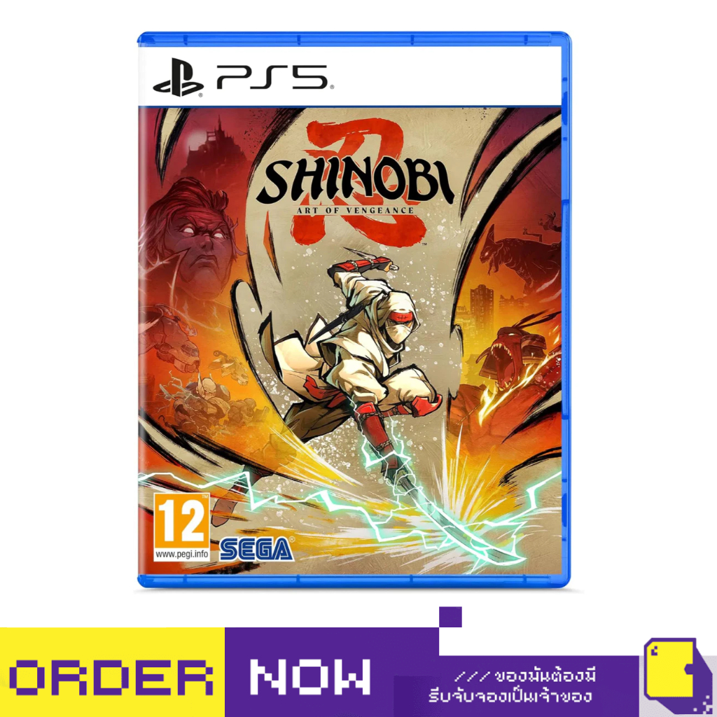 [+..••] พร้อมส่ง | PS5 SHINOBI: ART OF VENGEANCE (เกม PlayStation 5™🎮) | By ClaSsIC GaME