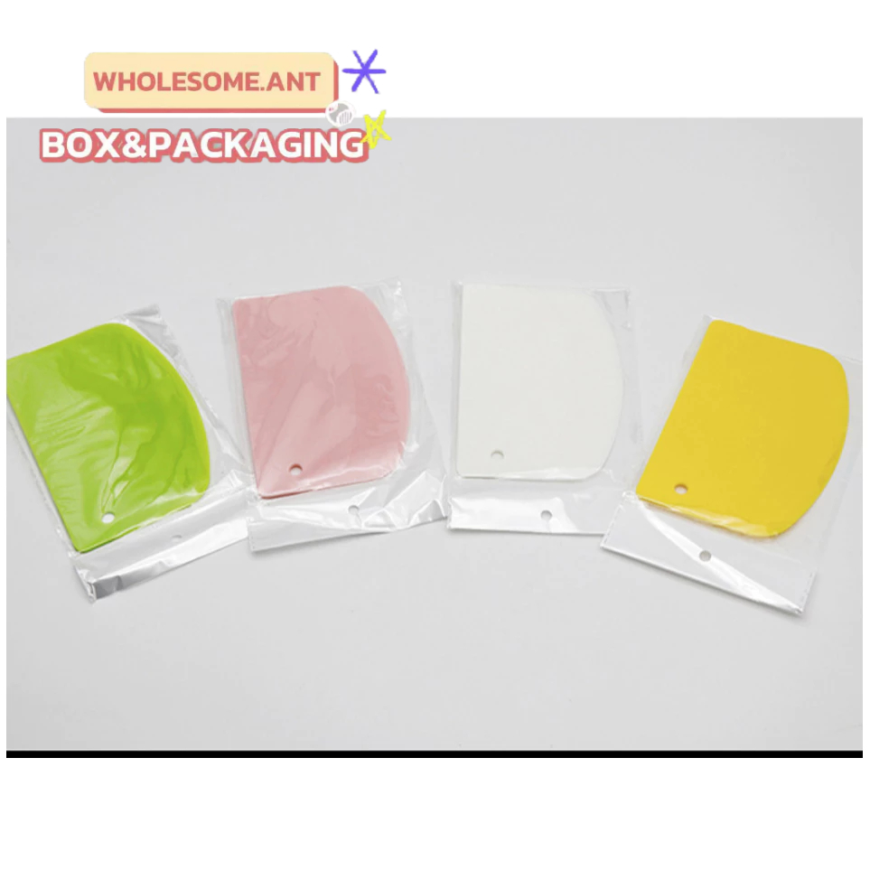 💚WH💚แผ่นปาดเค้ก, ไพ่ปาดเค้ก, ที่ปาดครีม ทรงโค้ง - รูปที่ 3