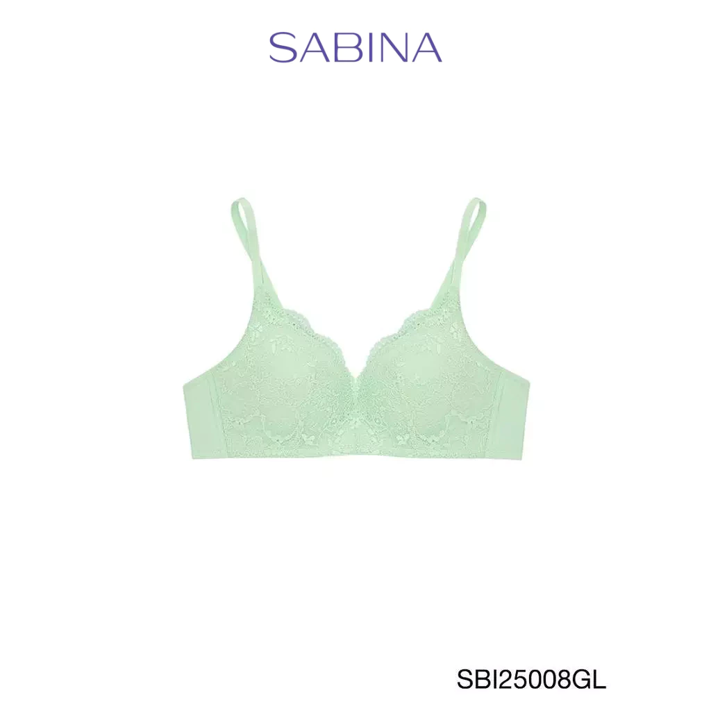 Sabina Modern V Level 3 เสื้อชั้นใน ไร้โครง รหัส SBI25008GL - สีเขียวอ่อน