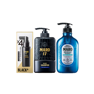 Maro 17 Black Plus & Deo Scalp Shampoo เซ็ตผมดกดำ ไม่ร่วงและ…