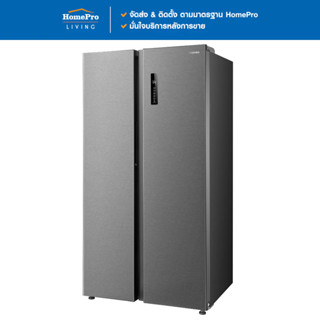 TOSHIBA ตู้เย็น SIDE BY SIDE GR-RS696WI-PMTH(60) 19.6 คิว อิ…