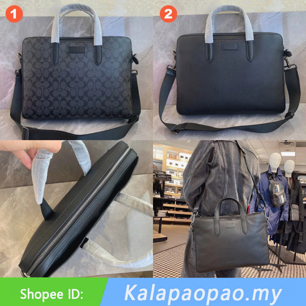 Penn Brief C2837 C2833 ความจุสูง กระเป๋าสะพายข้าง กระเป๋าผู้ชาย กระเป๋าเอกสาร พิมพ์คลาสสิก U45N3F78