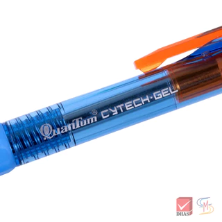 Quantum ควอนตั้ม ปากกา ปากกาเจล ไซเทค V.2 นํ้าเงิน 0.5 จำนวน 1 ด้าม