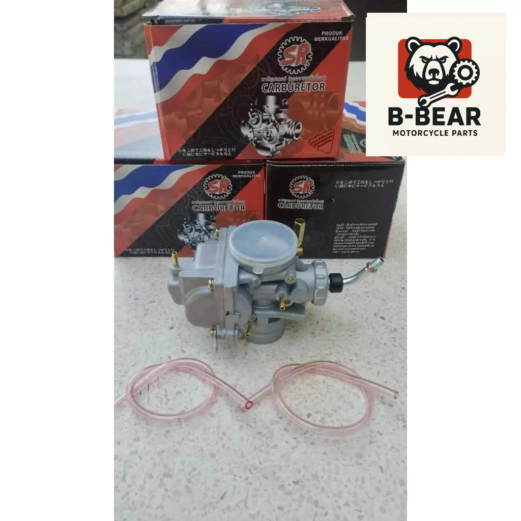 คาร์บูเรเตอร์ JR 120 แบรนด์ SR แท้ 100% จูนนิ่ง เดินเบาสนิท งานเกรด A อะไหล่ทดแทนคุณภาพสูง (ตรงรุ่น 