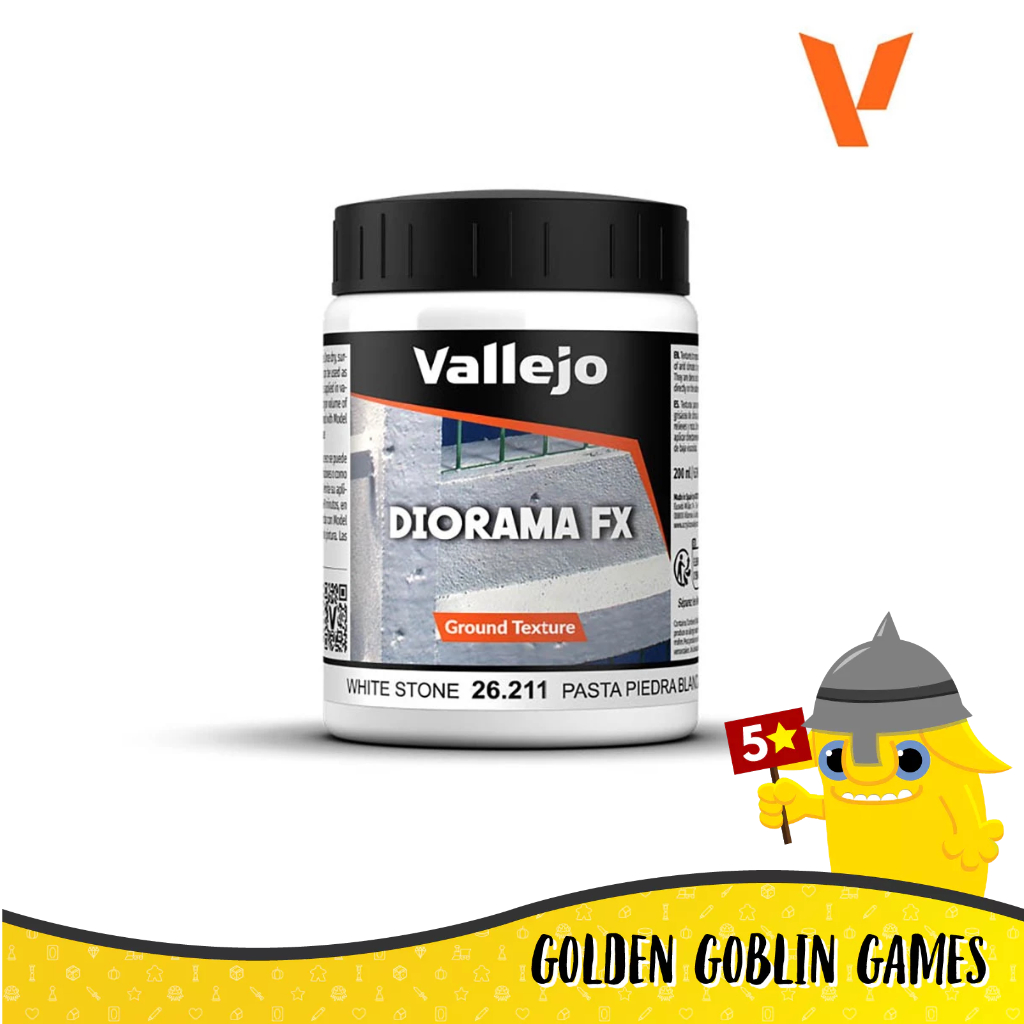 Vallejo Diorama FX: Ground Texture: White Stone Paste