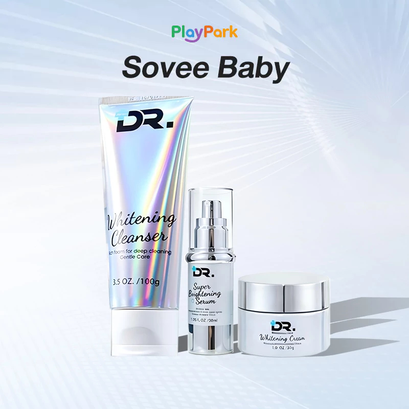 DRJones ให้ผิวขาวกระจ่างใส Set Facial Cleanser 100g +Essence Serum 30ml +Face Cream 30g