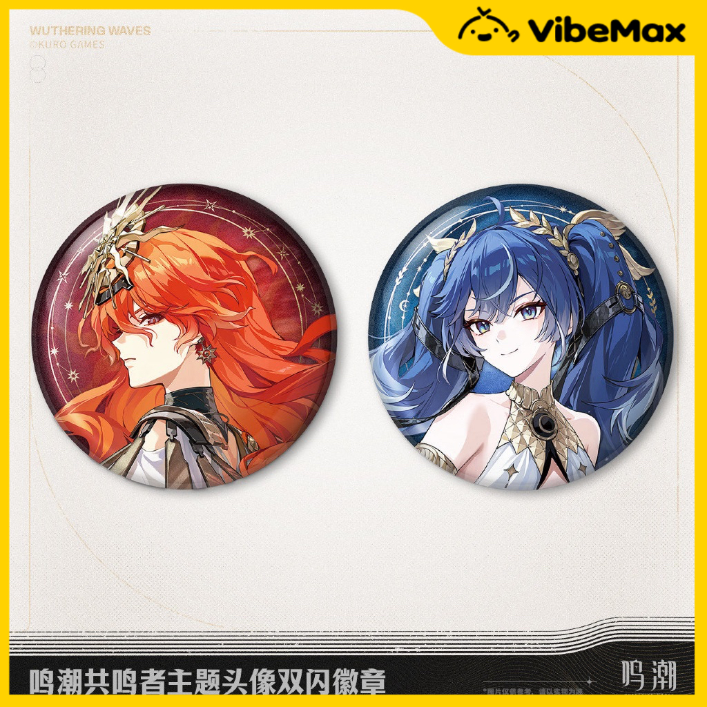 [⚡พร้อมส่ง🔥Official] Wuthering Waves แม่เหล็กติดตู้เย็น ซีรีส์ Dreaming Mountains & Rivers