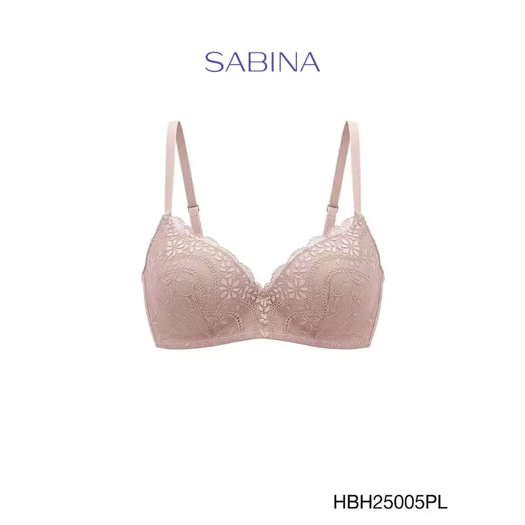 Sabina Habpy Soft Doomm Level 3 เสื้อชั้นใน ไร้โครง รหัส HBH25005