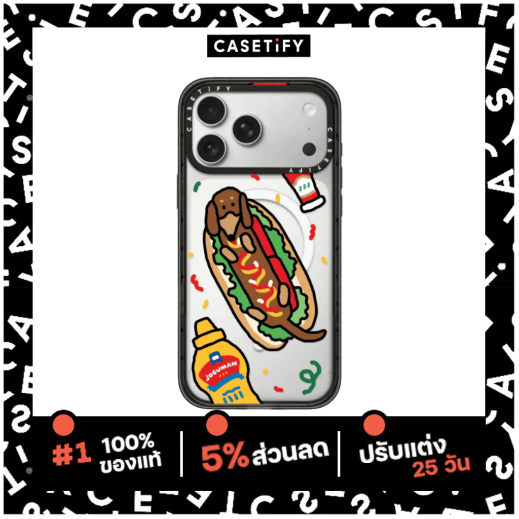 CASETiFY | Woody the Hotdog [JOGUMAN] #For iPhone Samsung #แท้
