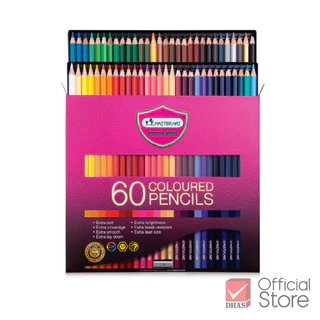 Master Art สีไม้ 60 สี รุ่นใหม่ (แท่งยาว) ระบายนุ่ม - 1 กล่อง