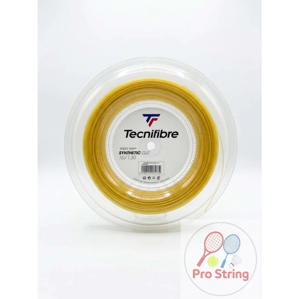 เอ็นเทนนิส Tecnifibre Synthetic Gut 16 Tennis String (ตัดแบ่ง6.2M/12.4M)