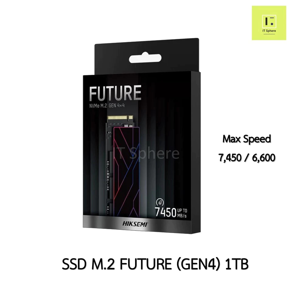 SSD Hiksemi Future 1TB GEN4 NVMe M.2 (SSD HIKSEMI FUTURE M.2 PCIe 1024GB) Compatible for PS5