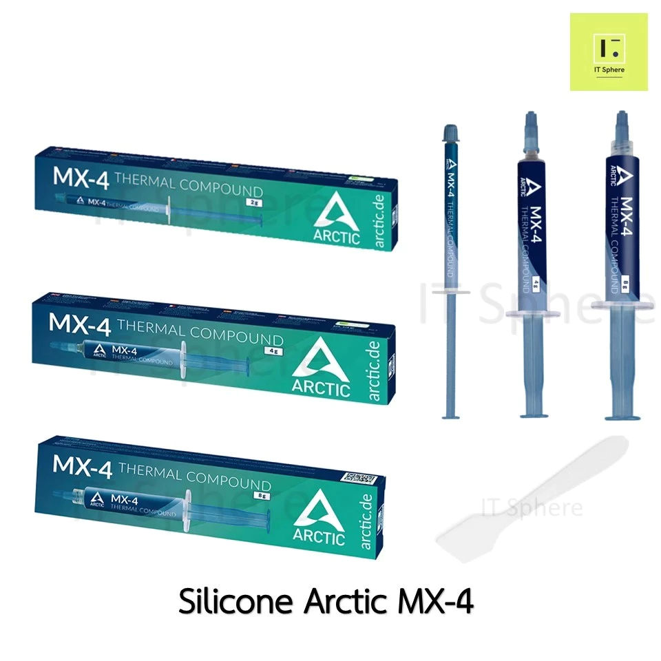 ซิลิโคน Arctic MX-4 Thermal Compound Silicone CPU ซิลิโคนซีพียู 2g mx4 4g