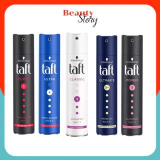 Schwarzkopf Taft Hair Spray ชวาร์สคอฟ ทัฟท์ / got2b ก๊อตทูบี สเปรย์จัดแต่งทรงผม (มี 6สูตร) 250ml อยู่ทรงยาวนาน