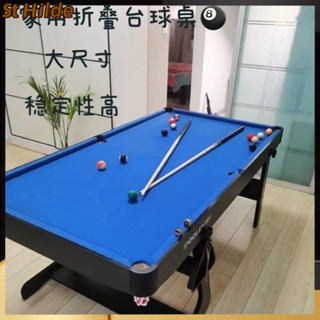 IPOOLSPORT โต๊ะบิลเลียดไม้พับได้บ้านเด็กเล็กบิลเลียดผู้ใหญ่ข…