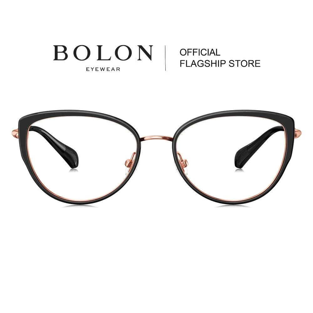 Bolon Prague BJ6156 กรอบแว่นแบรนด์เนม โบลอน แว่นสายตา แว่นกรองแสงออโต้ กรองแสงสีฟ้า สายตาสั้น ยาว แฟ