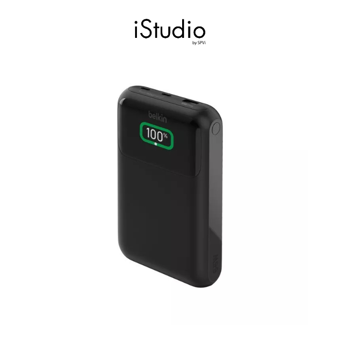 Belkin [BPB020] Power Bank แบตสำรอง 20,000 มิลลิแอมป์ จ่ายไฟ 3 ช่อง ชาร์จเร็วสูงสุด 65W