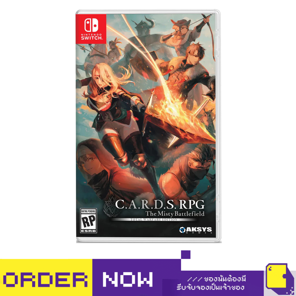 [+..••] พร้อมส่ง + PRE-ORDER | NSW C.A.R.D.S. RPG: THE MISTY BATTLEFIELD (เกม Nintendo Switch™ 🎮วางจ