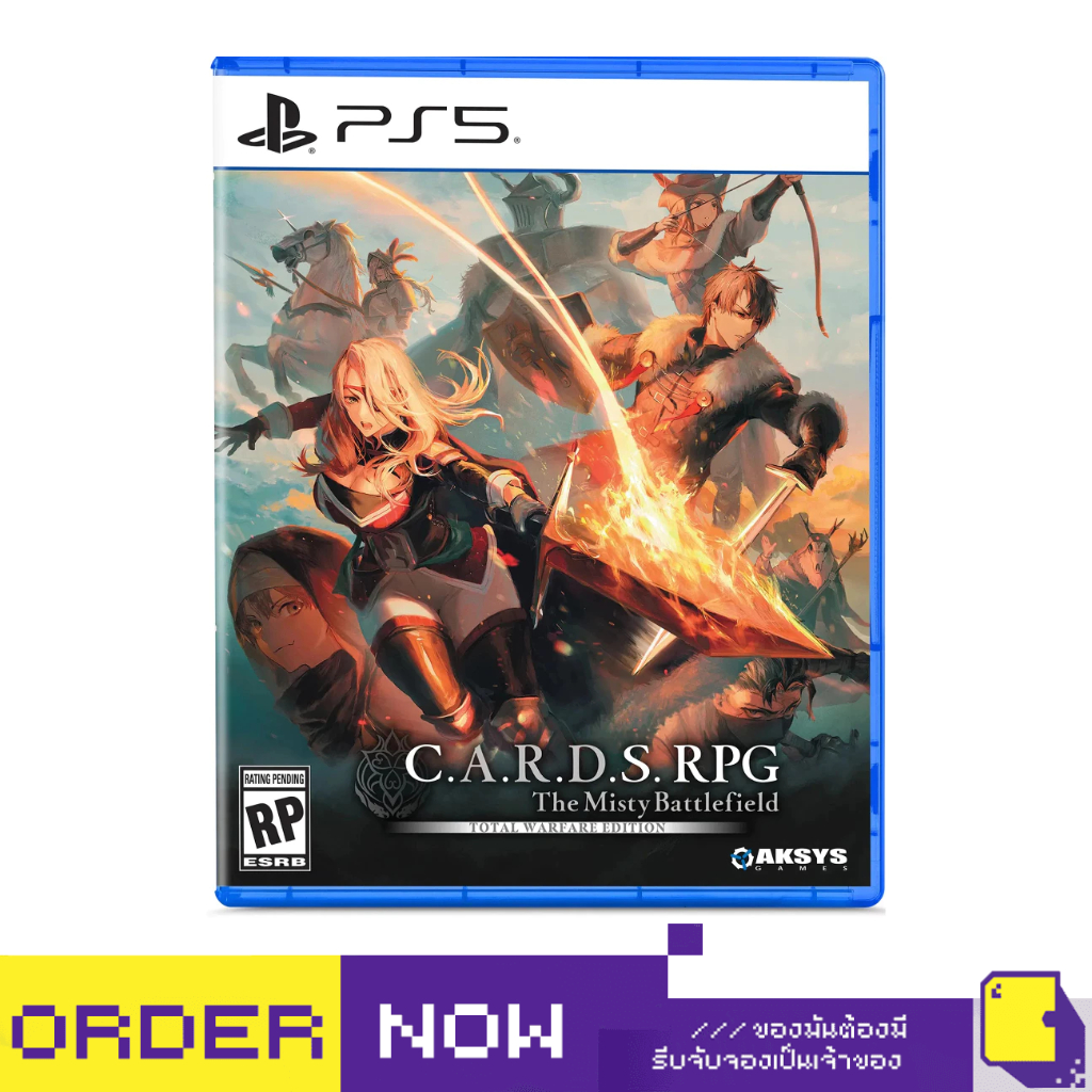 [+..••] พร้อมส่ง | PS5 C.A.R.D.S. RPG: THE MISTY BATTLEFIELD (เกม PlayStation™ 🎮)