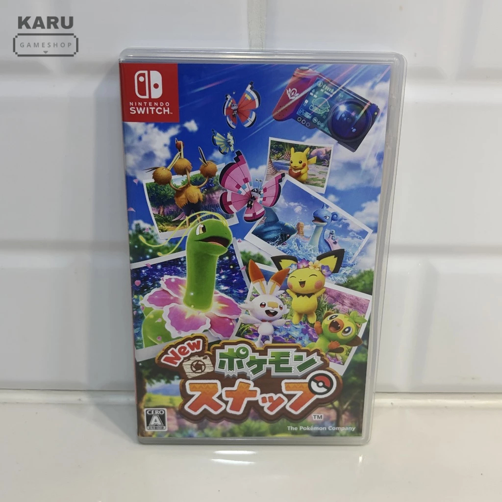 [Pre-Order] มือ 2 แผ่นเกม Nintendo Switch : New Pokemon Snap ปกญี่ปุ่น