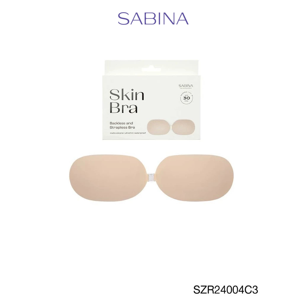 Sabina Other บราปีกนก แบบซิลิโคน รหัส SZR24004C3 - สีเนื้อเข้ม