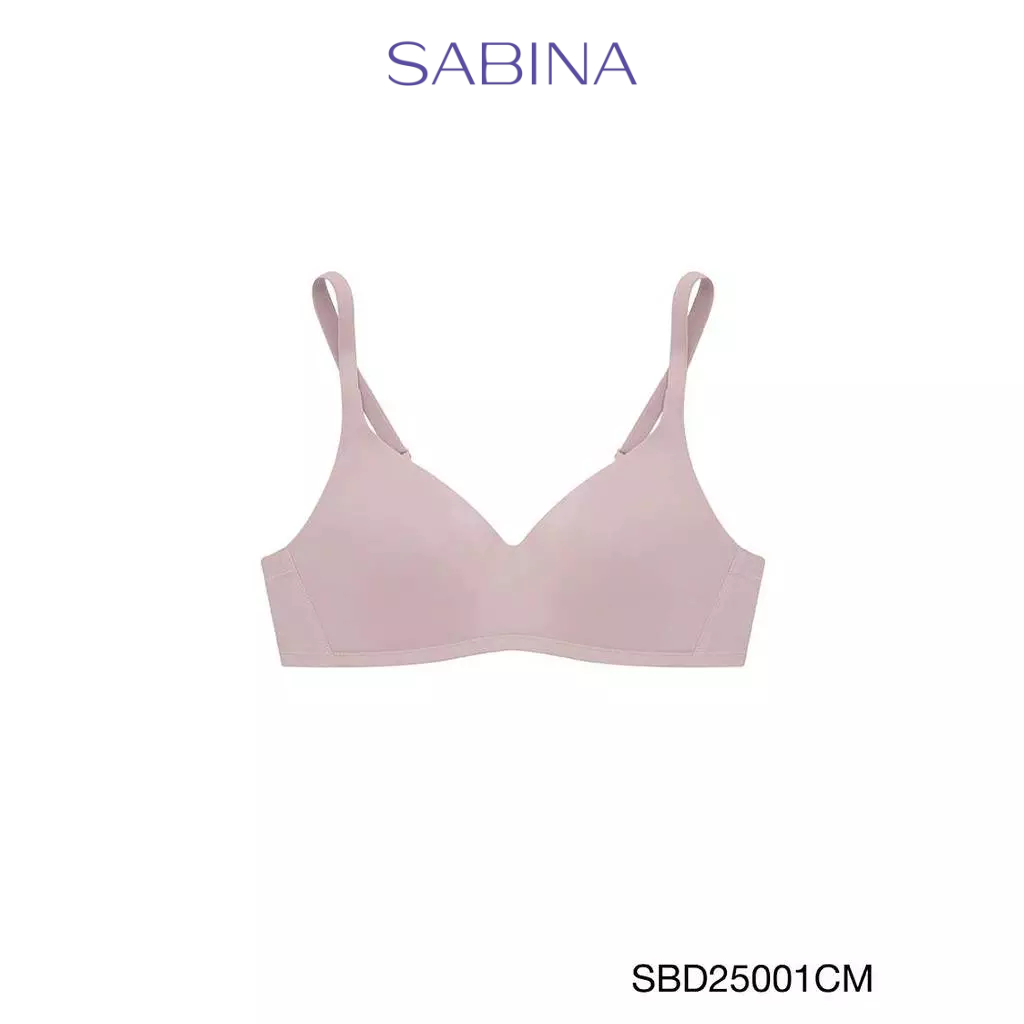 Sabina Perfect Bra Level 1 เสื้อชั้นใน  ไร้โครง รหัส SBD25001CM - สีช็อคโกแลต