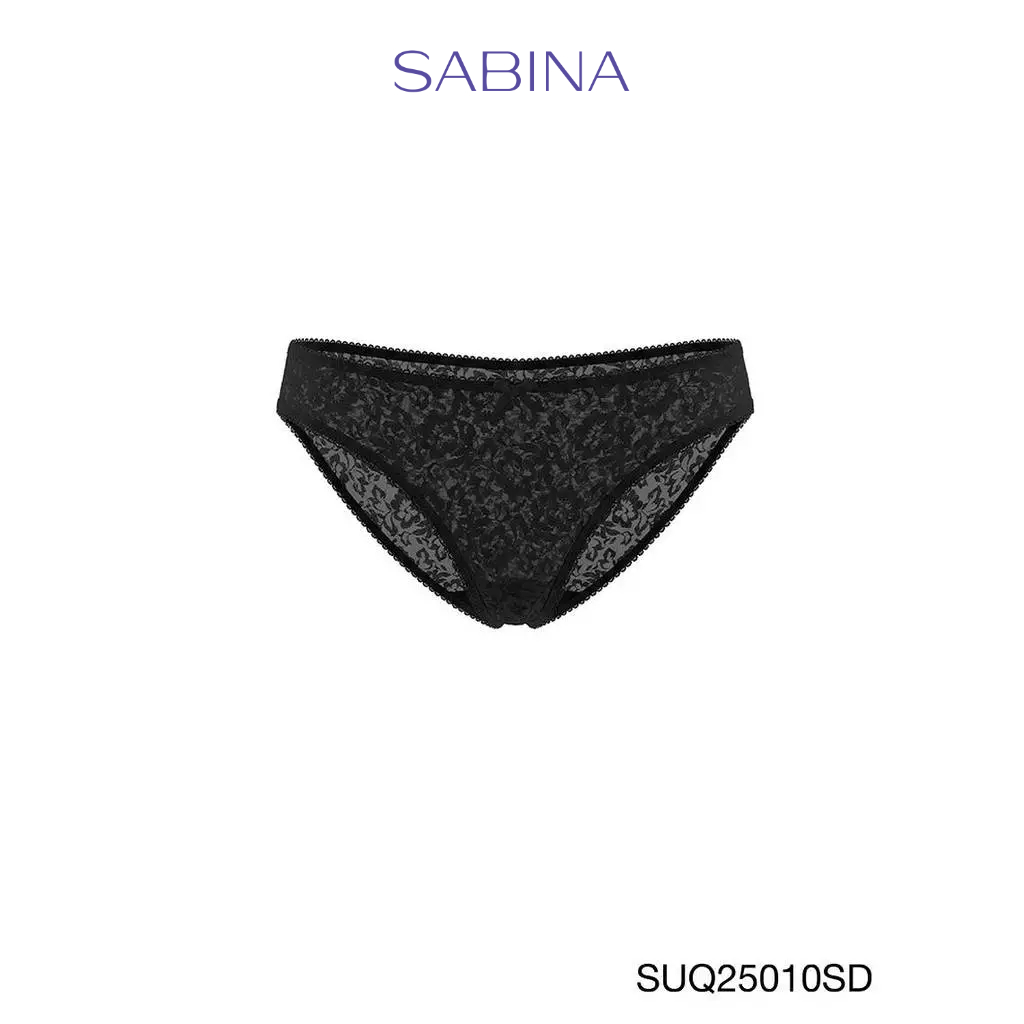 Sabina Twenty Five  กางเกงในทรงบิกินี่ รหัส SUQ25010SD - สีเทาเข้ม