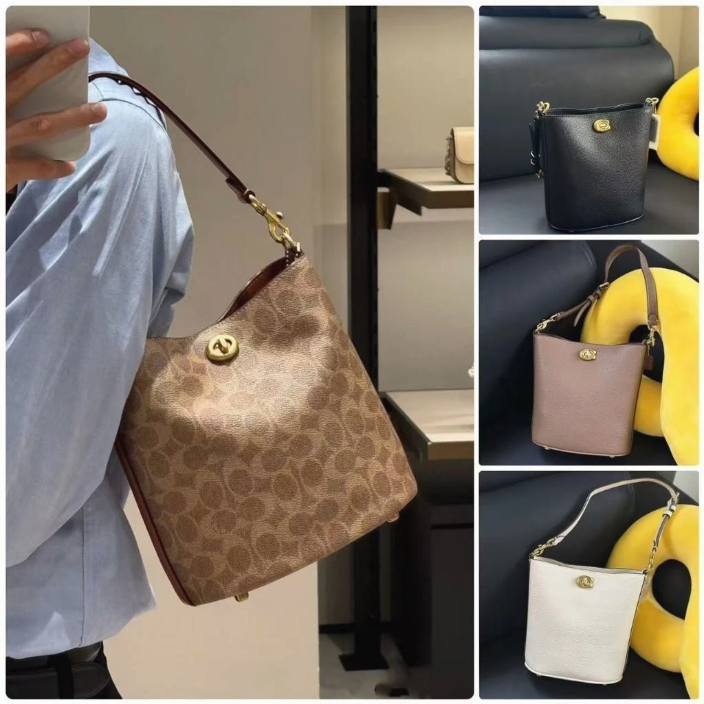 Bucket Bag CW602 CW625 กระเป๋าสะพายข้าง กระเป๋าผู้หญิง กระเป๋า สายสะพายไหล่ 2 เส้น D45C6H12