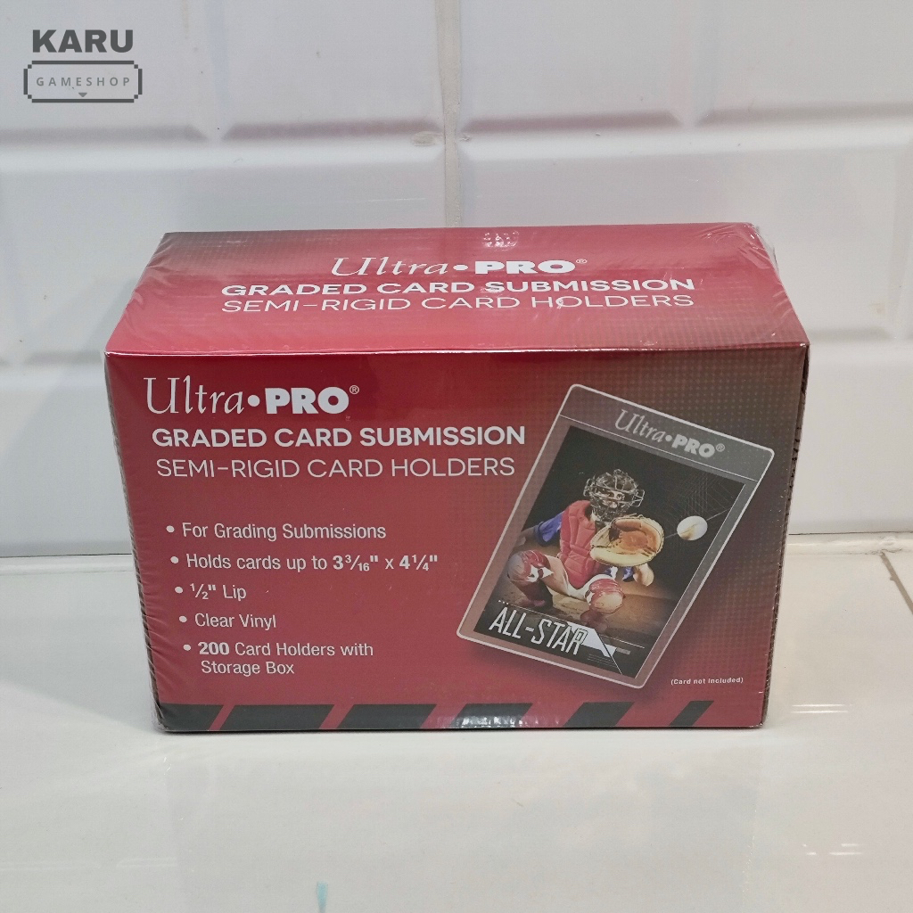[พร้อมส่ง] มือ 1 Cardsaver แยกใบ : Ultra Pro Semi Rigid สำหรับส่งเกรด PSA BGS Pokemon One Piece TCG