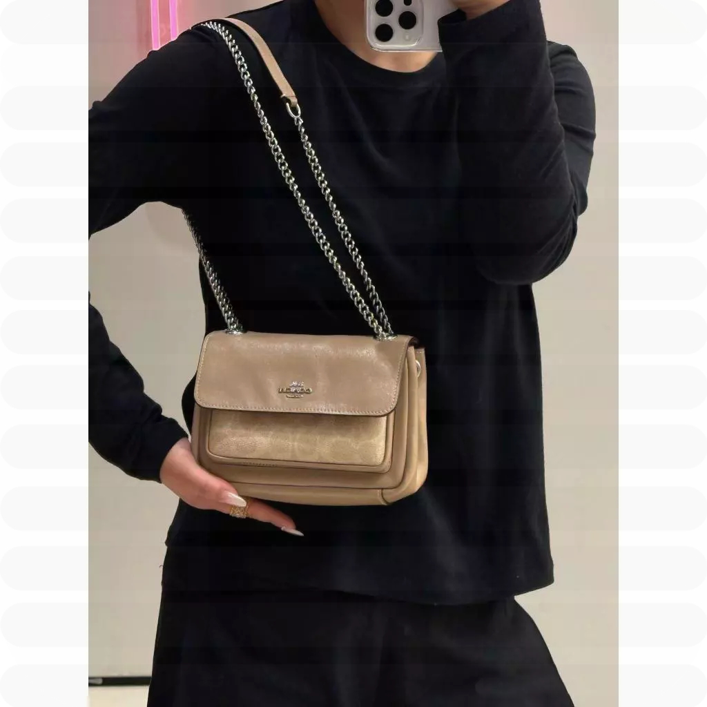 Chain Crossbody Bag CEU13 กระเป๋าแครอสบอดี้โซ่ใบเล็ก/กระเป๋าสะพายข้างผู้หญิง