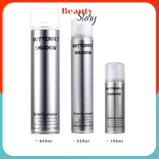 สเปรย์ฝุ่น เซ็ตติ้ง Butterfly Shadow Hair Spray (บัตเตอร์ฟลาย แชโดว์) อยู่ทรงนาน กลิ่นเมล่อนแคนตาลูป แท้100% union 3ขนาด