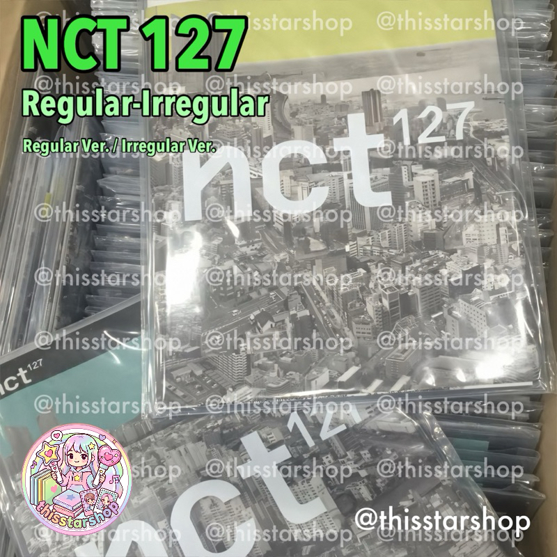 NCT 127 อัลบั้ม Regular-Irregular (Regular Ver. / Irregular Ver.)