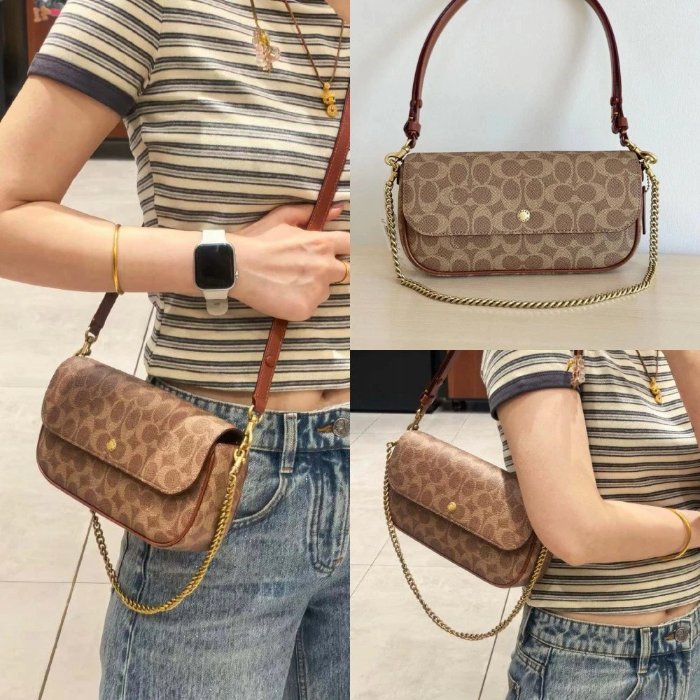 Women Chain Bag พลิกปก กระเป๋าสะพายข้าง กระเป๋าผู้หญิง กระเป๋าถือ CAN92 CAN91 CAN90 C20A6C3H