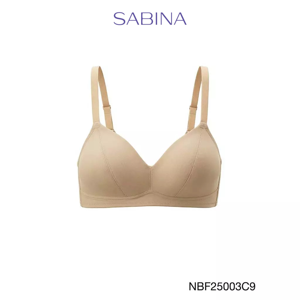 [Online Exclusive]  Sabina Forever Young Level 1 เสื้อชั้นใน ไร้โครง รหัส NBF25003