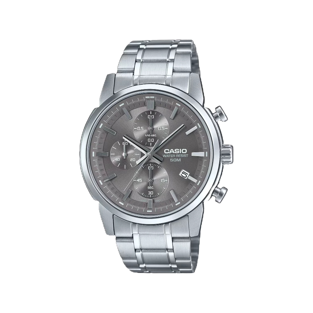 Casio นาฬิกาข้อมือผู้ชาย รุ่น MTP-E510D-8AVDF Men's Watch Quartz