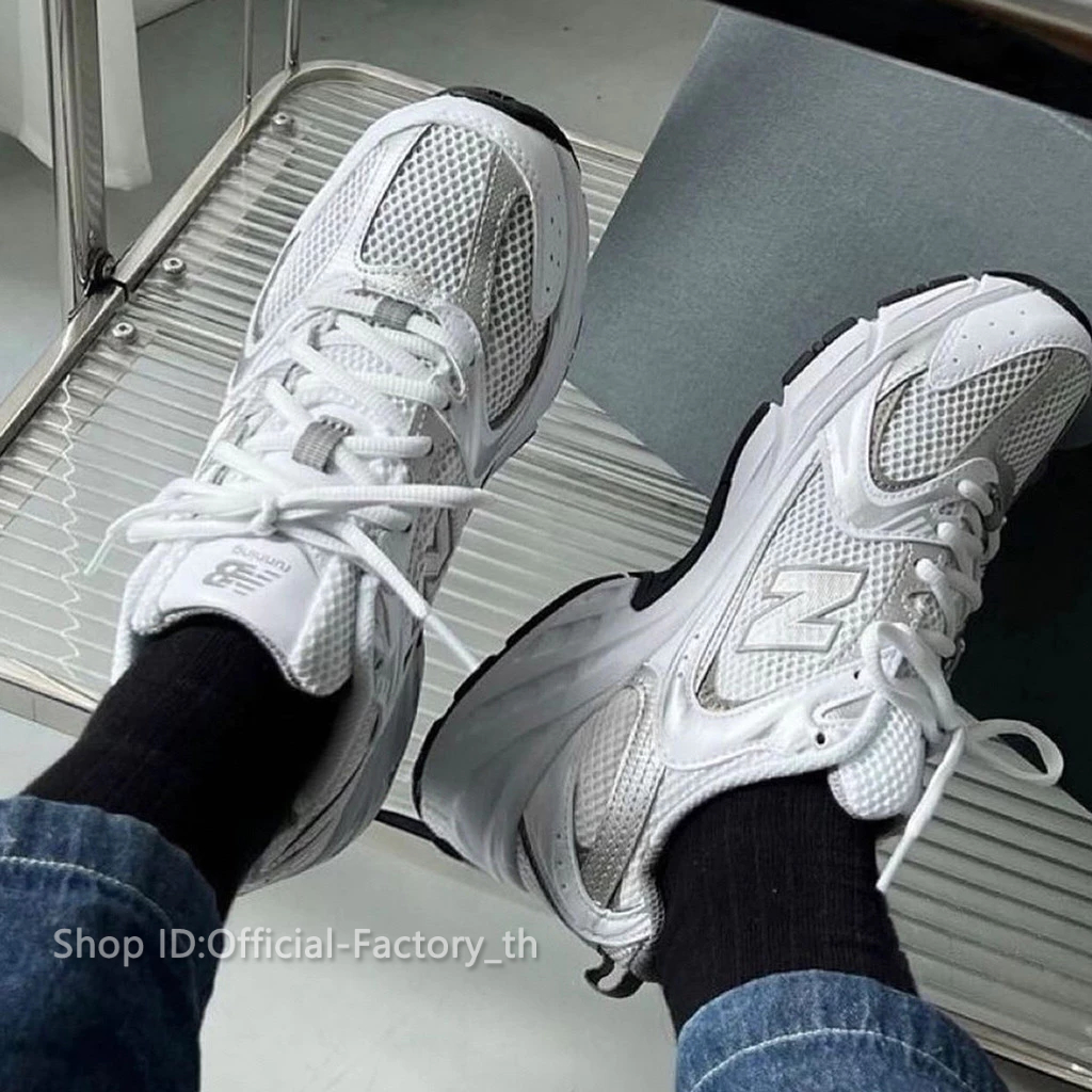 Originals รองเท้าน้ำหนักเบา ของแท้ NEW§Balace☆Series☆MR53Θ☆2025 Silver ประเทศไทย Free Socks พร้อมจัดส่ง - รูปที่ 5