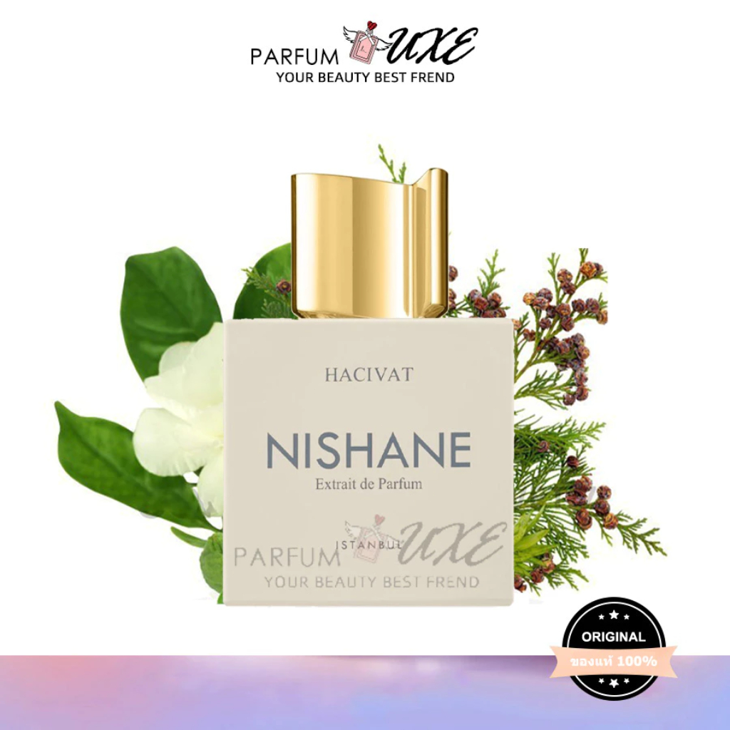 ของแท้ 100%🍍น้ำหอม Nisɦanɵ Hacivat Extrait de Parfum 100ml น้ำหอม unisex น้ำหอมไม้กฤษณา ไม้กฤษณาและสับปะรดสุดหรู