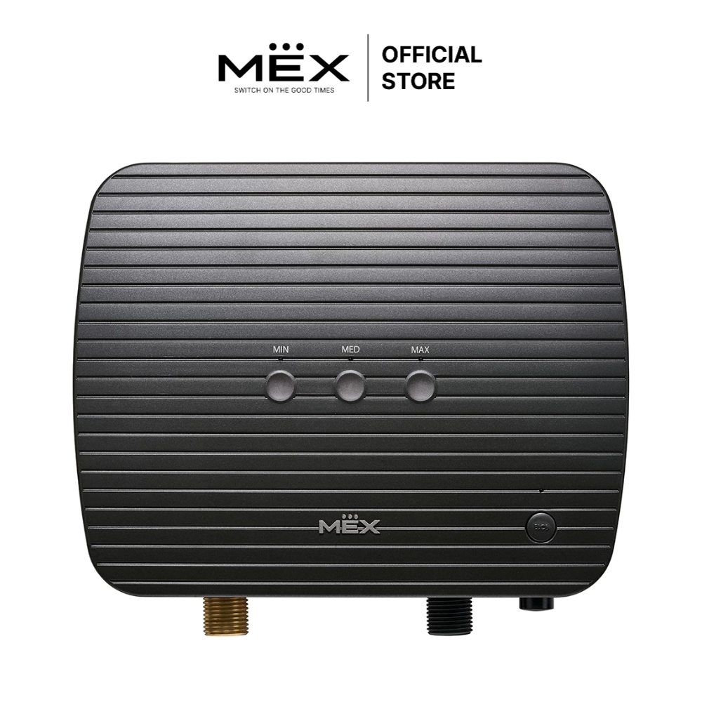 MEX เครื่องทำน้ำร้อนมัลติพอยท์ 6000W : รุ่น CENTRI 6R (MB) : สีดำ (ควบคุมการทำงานด้วยชุดควบคุม 2 ชุด)