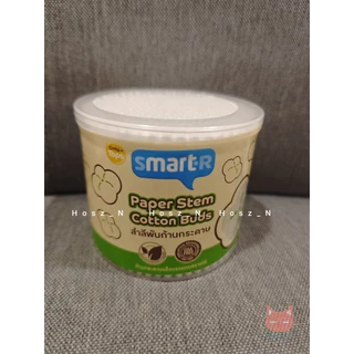 [โค้ด vdo ลดเพิ่ม] Smarter Size s / m / XL สมาร์ทเตอร์ สำลีก้านกระดาษ Cotton Buds paper stem คอตตอนบัด